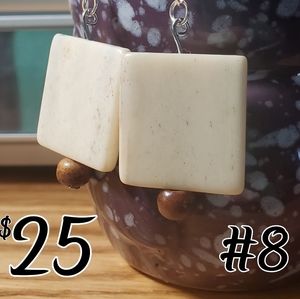 Buffalo Bone Earrings